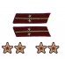 БАТАЛЬОННЫЙ КОМИССАР, ВОЕНВРАЧ 2-го ранга, ВОЕНВЕТВРАЧ 2-го ранга, ВОЕННЫЙ ЮРИСТ 2-го РАНГА войск НКВД, петлицы и нарукавные знаки обр.1935/36 г..